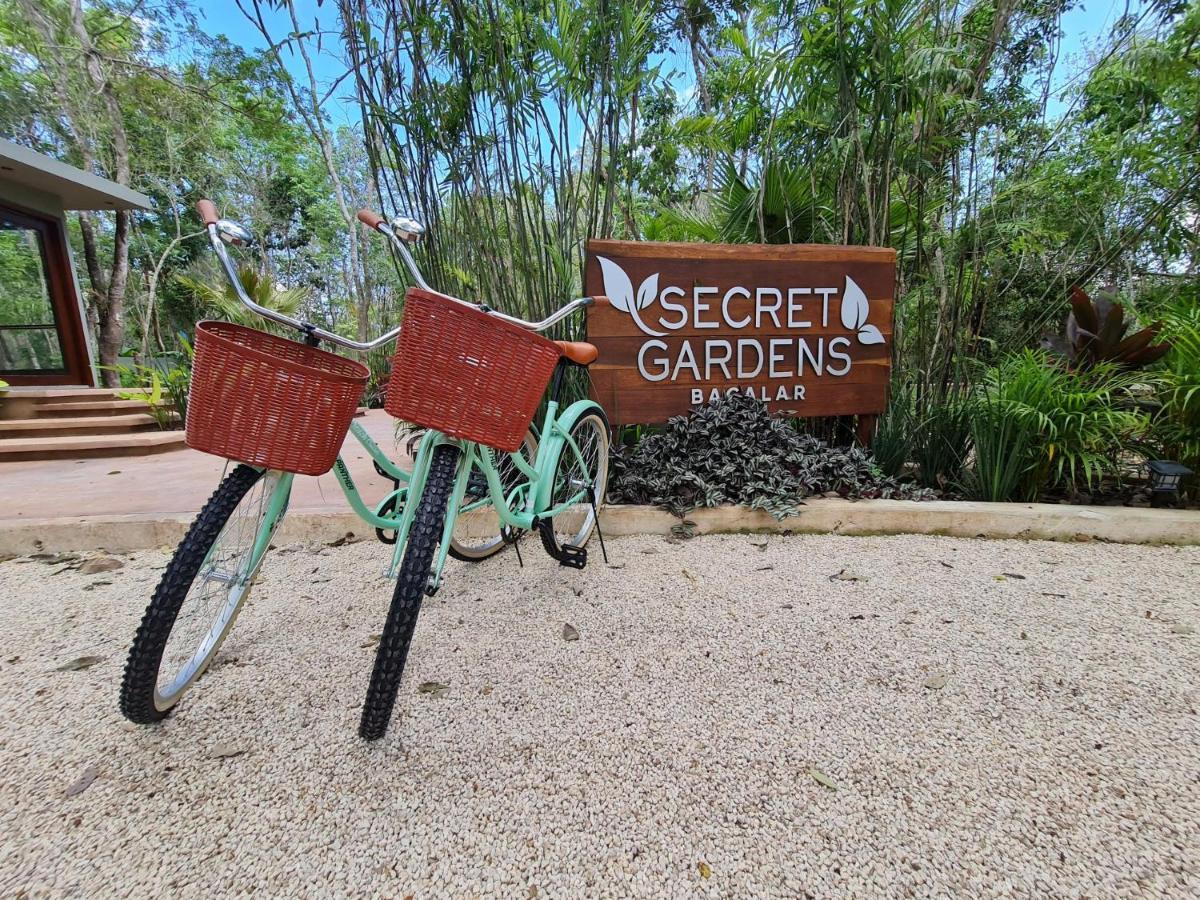 Secret Gardens Bacalar Suite 02 Con Alberca Y Bicicletas Exterior photo