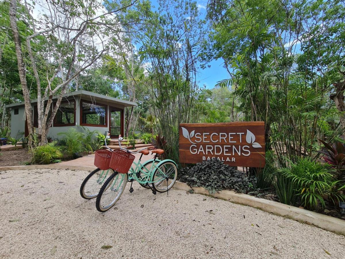 Secret Gardens Bacalar Suite 02 Con Alberca Y Bicicletas Exterior photo